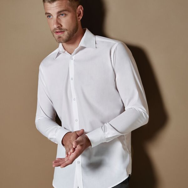Slim Fit Long Sleeve Business Shirt Thumbnail