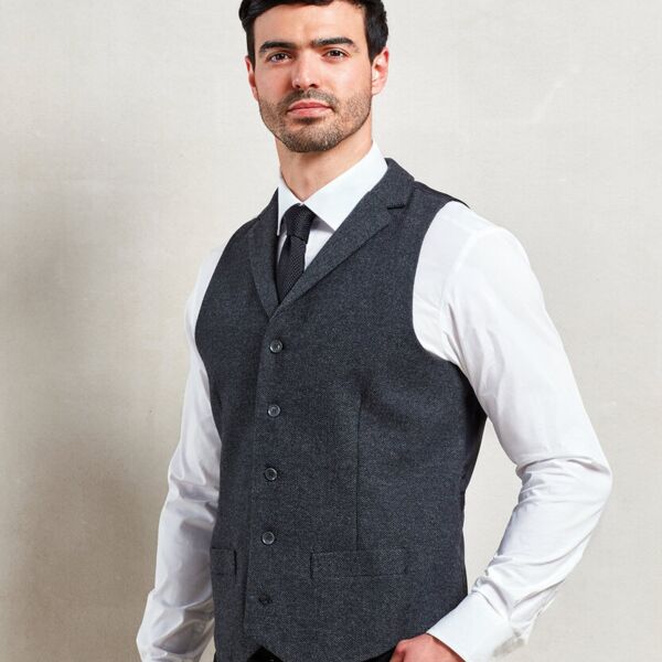 Herringbone waistcoat Thumbnail